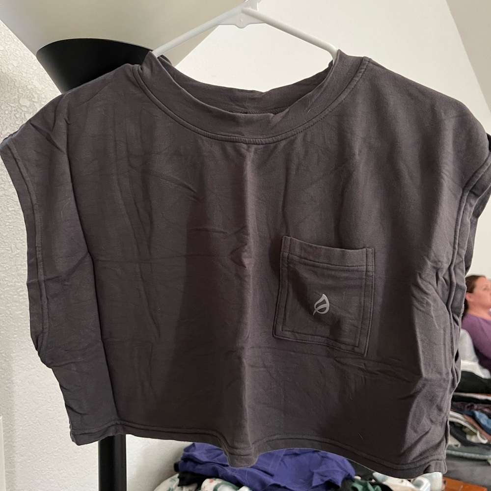 P’Tula Shanna Crop size med grey